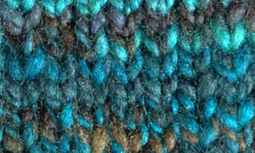 Sweater Detail -- handspun yarn from roving by Lisa Souza
