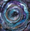 Merino SilkHand Dyed Roving -  Wild Thing 