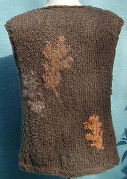 Oak Leaf Vest - Back