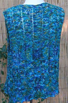 South Pacific Mosswood Vest Back