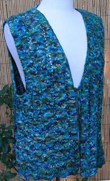 South Pacific Mosswood Vest Front