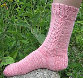 Sivia Harding Beaded Sock Kit from Lisa Souza