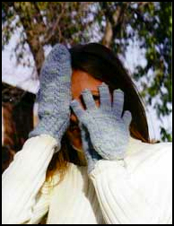 Heartland Peek a Boo Mitten Pattern