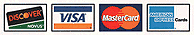 Credit Cards Accepted