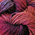 Hand Dyed Blue Faced Leicester Worsted Yarn by Lisa Souza - Mardi Gras